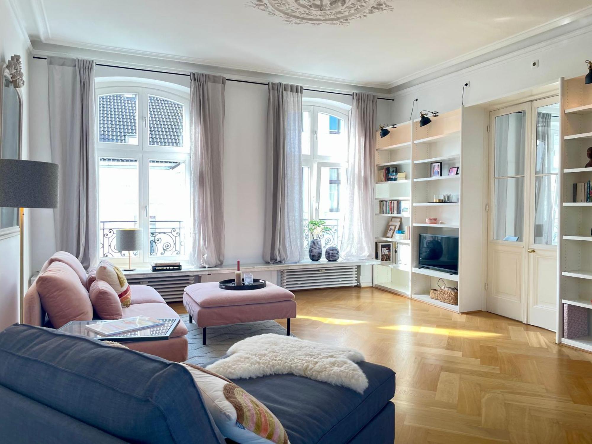 Helle Altbauwohnung Mit Balkon Im Briller Viertel Wuppertal Exterior photo