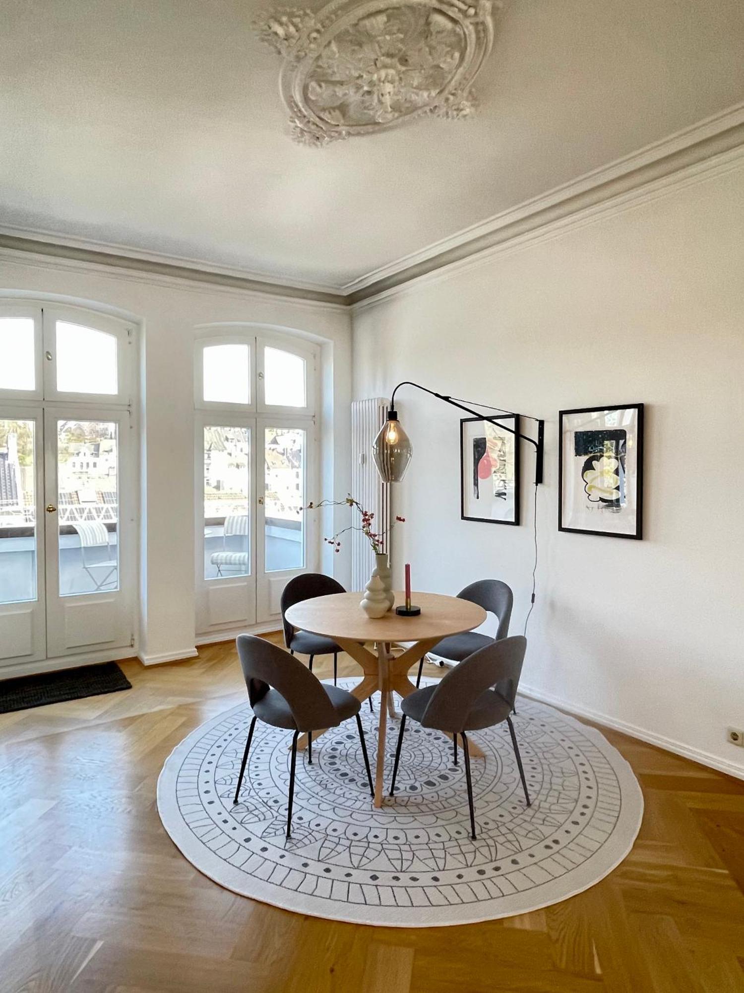 Helle Altbauwohnung Mit Balkon Im Briller Viertel Wuppertal Exterior photo